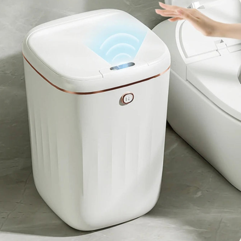 Ouverture à distance avec la main de la Poubelle automatique 20L