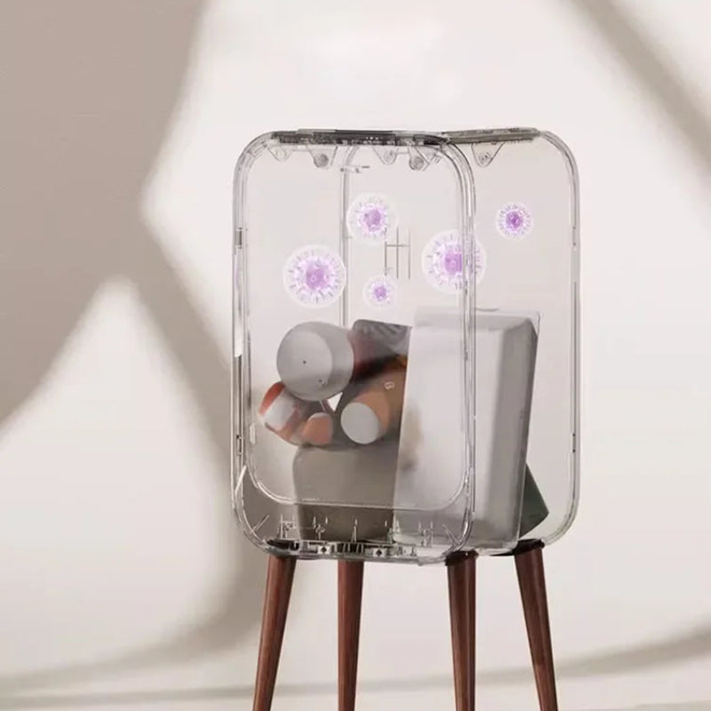Intérieur de la Poubelle automatique haut pieds 20L