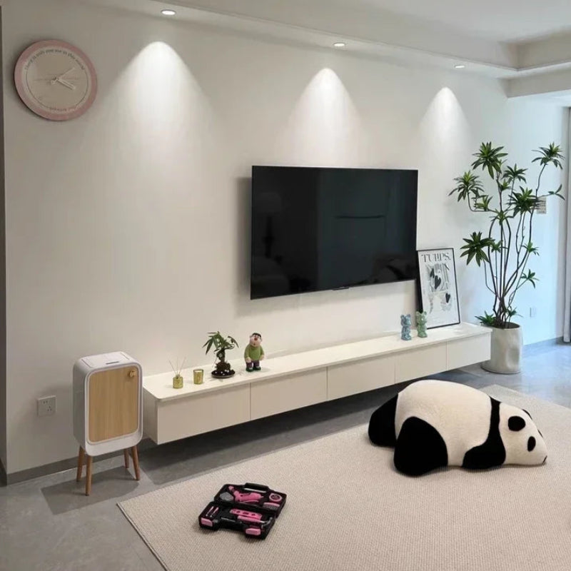 Poubelle automatique haut pieds 20L dans un salon