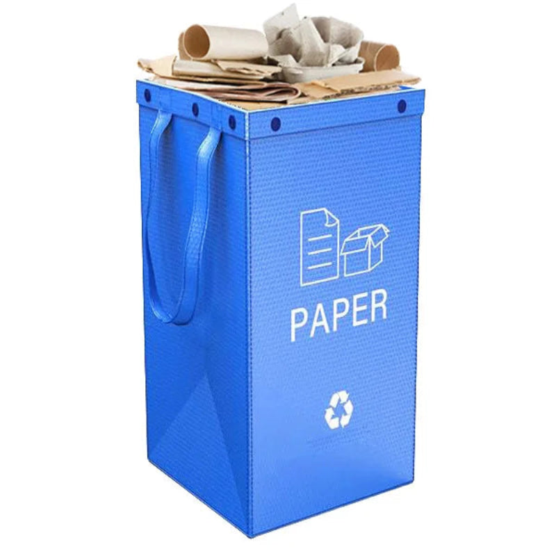 Poubelle à tri sélectif 40L bleue