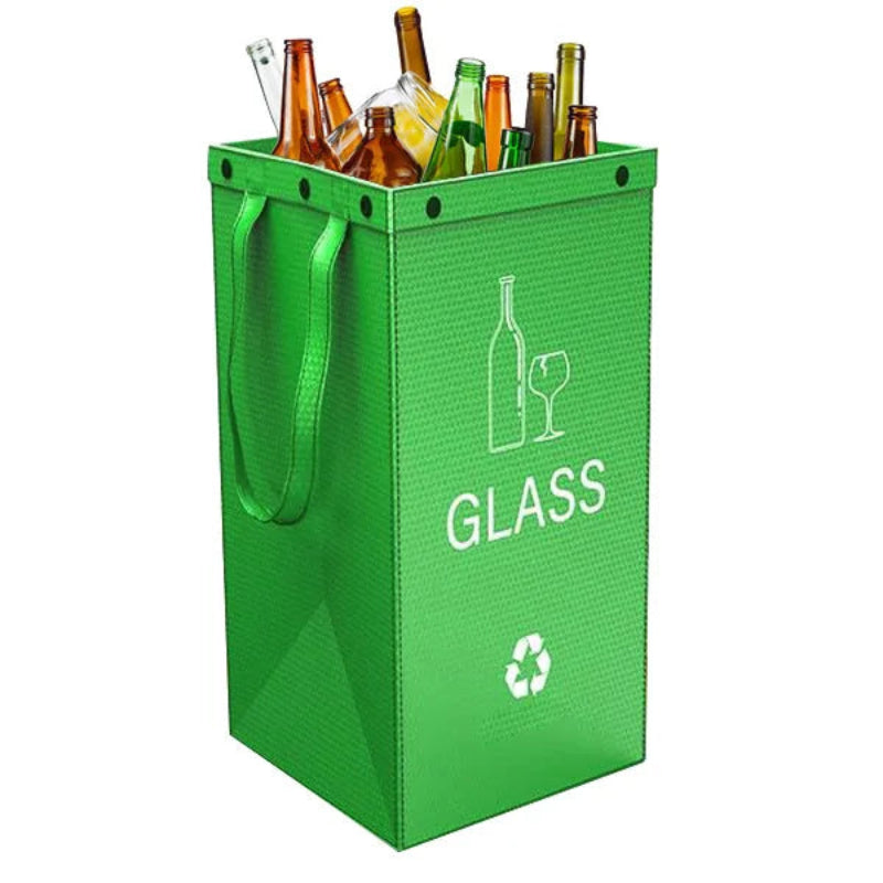 Poubelle à tri selectif 40L verte