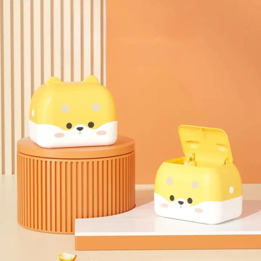 mini poubelle de bureau mignonne