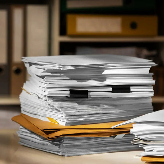 Dans quelle poubelle jeter les papiers administratifs ?