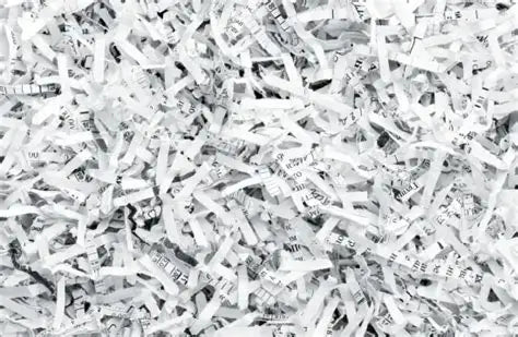 Dans quelle poubelle mettre le papier déchiqueté ?