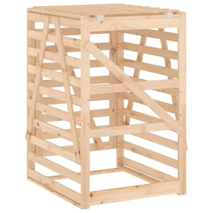 Cache de poubelle exterieure en bois