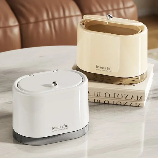 Mini poubelle de bureau vintage