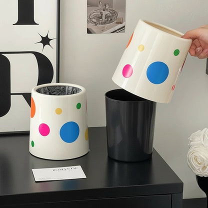 Seau de la Petite poubelle de bureau motif bulle