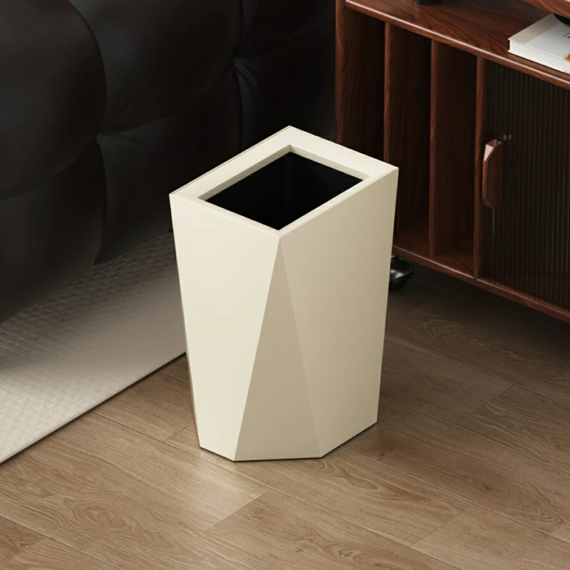 Poubelle artistique en métal 10L