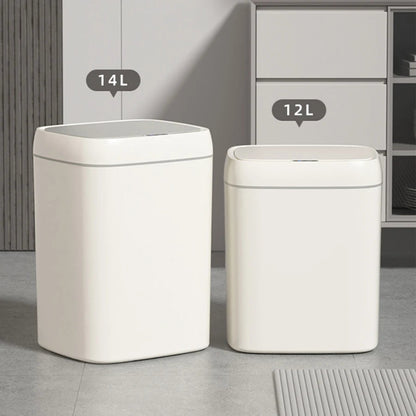 Différentes capacité de la Poubelle automatique crème 13L