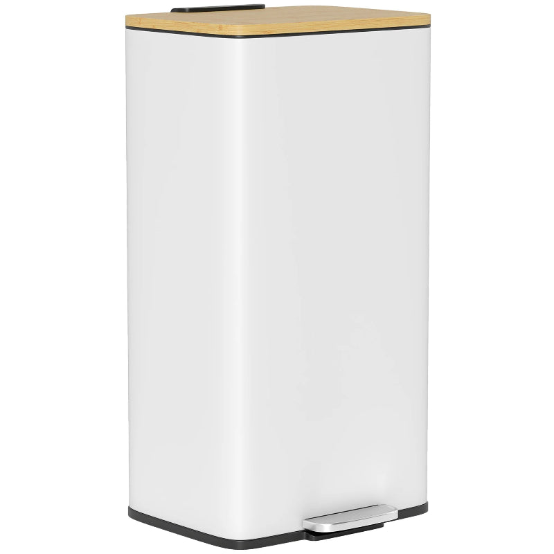 Poubelle blanche naturelle 20L