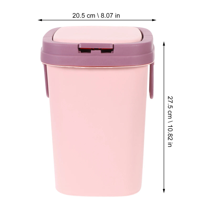 Dimension de la Poubelle à couvercle en plastique