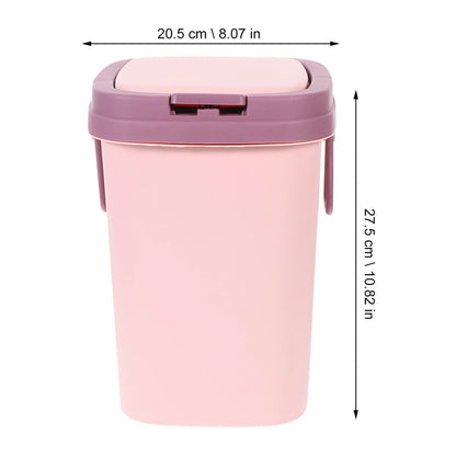 Dimension de la Poubelle à couvercle en plastique