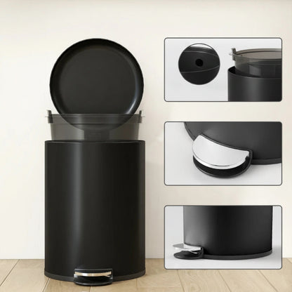 Les avantages de la Poubelle de cuisine 20L noire