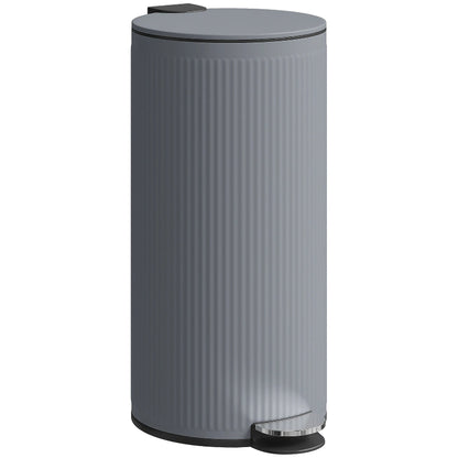 Poubelle de cuisine 30L grise