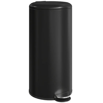 Poubelle de cuisine 30L noire