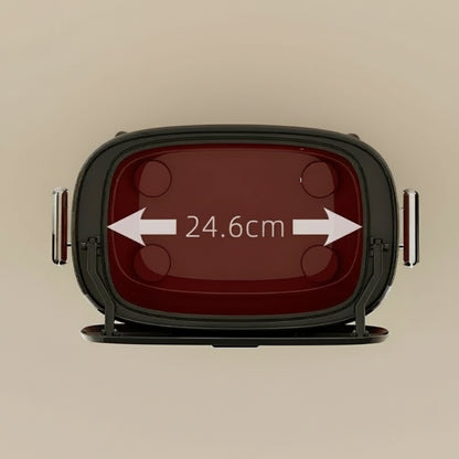 Poubelle de cuisine à roulette vintage diamètre intérieur