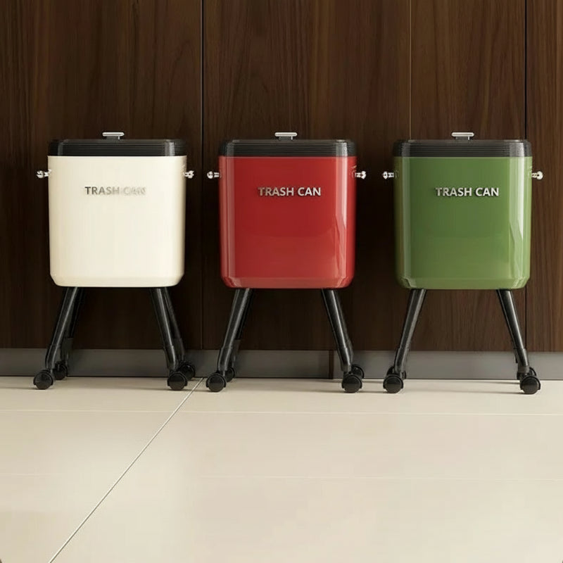 Toutes les couleurs de la Poubelle de cuisine à roulette vintage