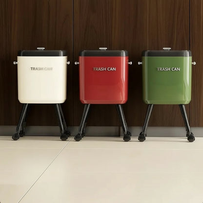 Toutes les couleurs de la Poubelle de cuisine à roulette vintage