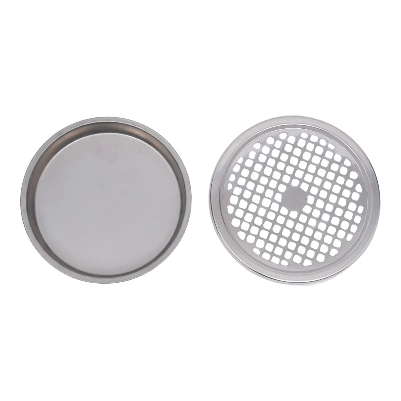 Poubelle exterieure noire 15L couvercle