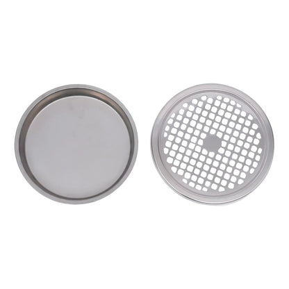 Poubelle exterieure noire 15L couvercle