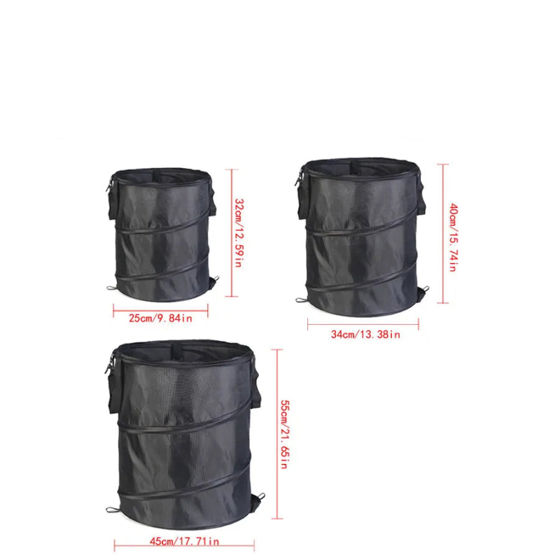 Dimension de la Poubelle extérieure souple