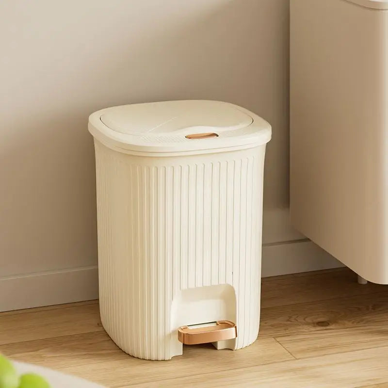 Poubelle nordique beige