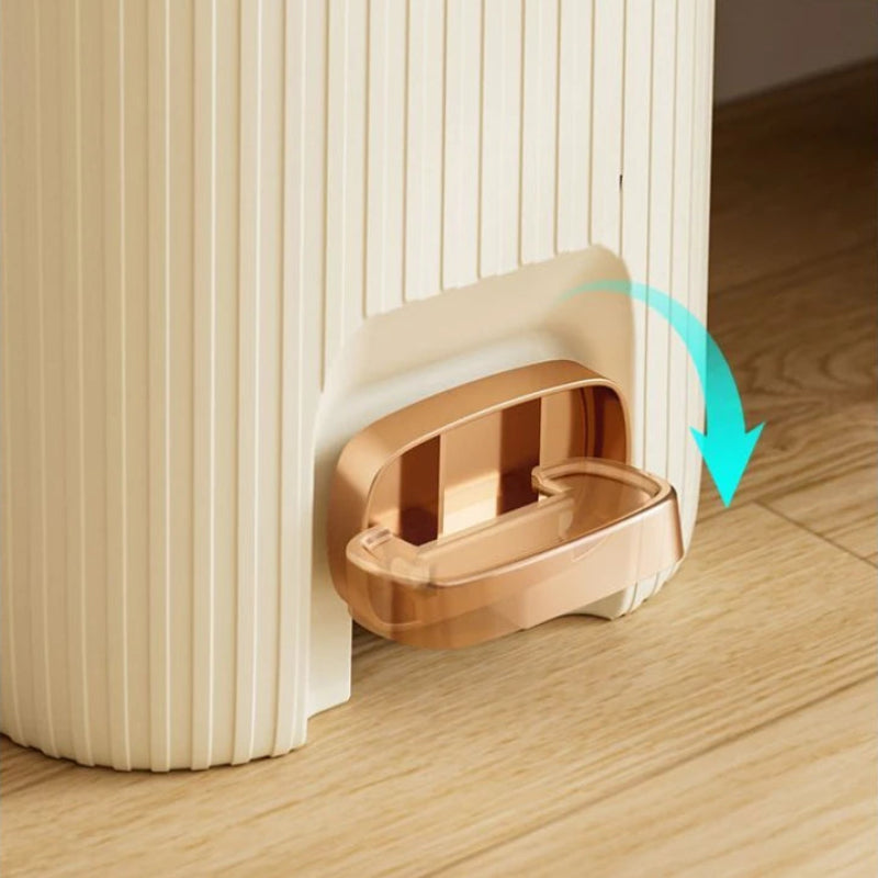 Pédale de la Poubelle nordique beige