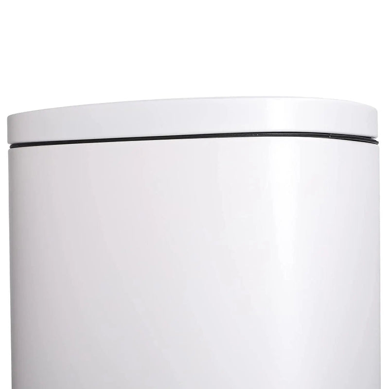 Couvercle de la Poubelle à pédale blanche 30L