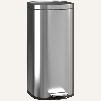 Poubelle à pedale en metal 30L