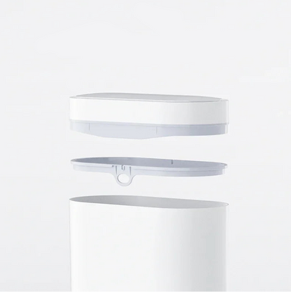 Poubelle salle de bain automatique 8L démonté 