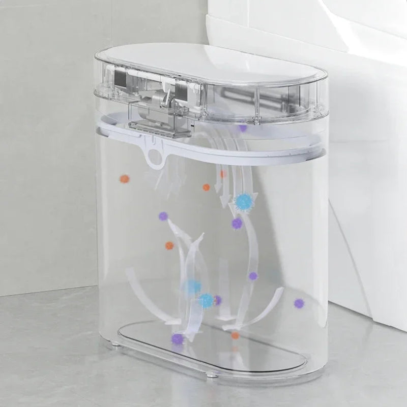 La protection contre les bactéries de la Poubelle salle de bain automatique 8L