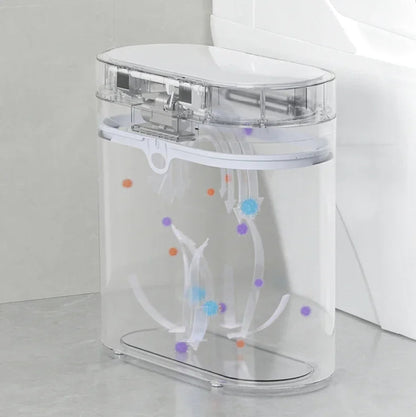 La protection contre les bactéries de la Poubelle salle de bain automatique 8L