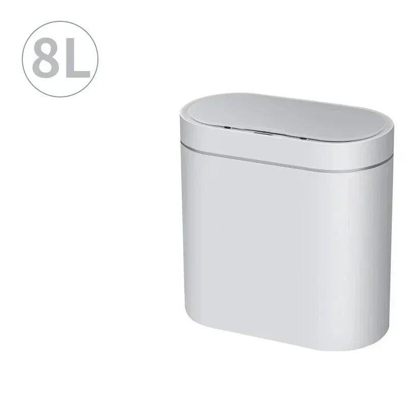 Poubelle salle de bain automatique 8L rechargeable