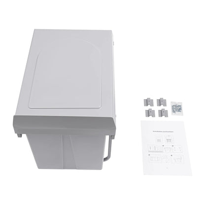 Poubelle sous evier à 2 compartiments 40L accessoire fourni