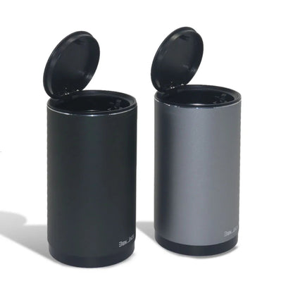 petite poubelle de voiture 300ml noire et grise