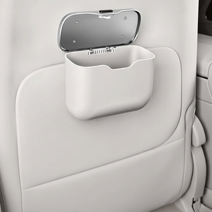 poubelle de voiture design moderne blanche