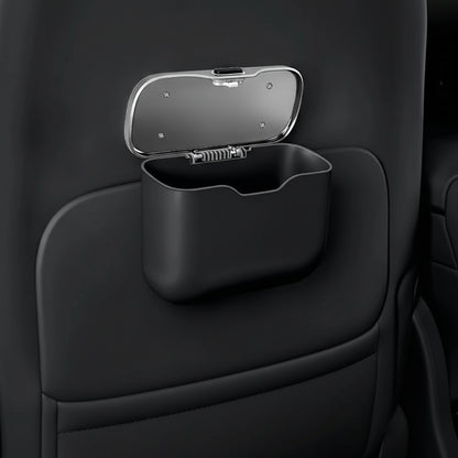 poubelle de voiture design moderne noire