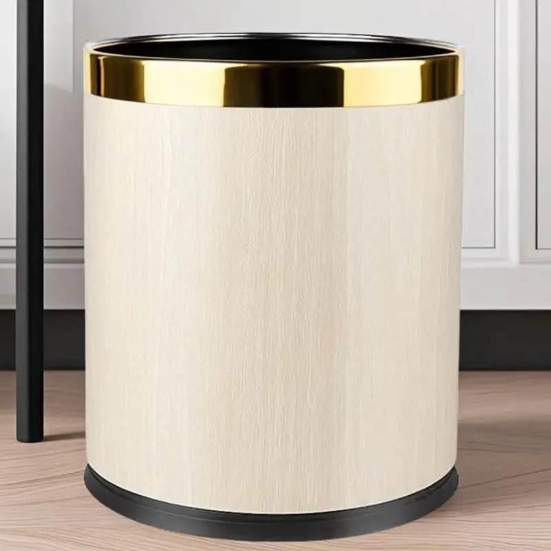 poubelle domestique 10L blanche